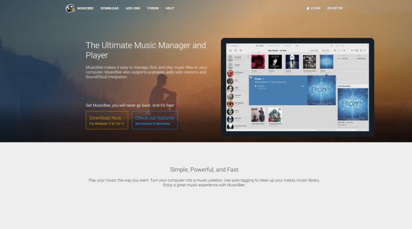 MusicBee：功能强大的音乐管理软件，支持音乐播放和管理