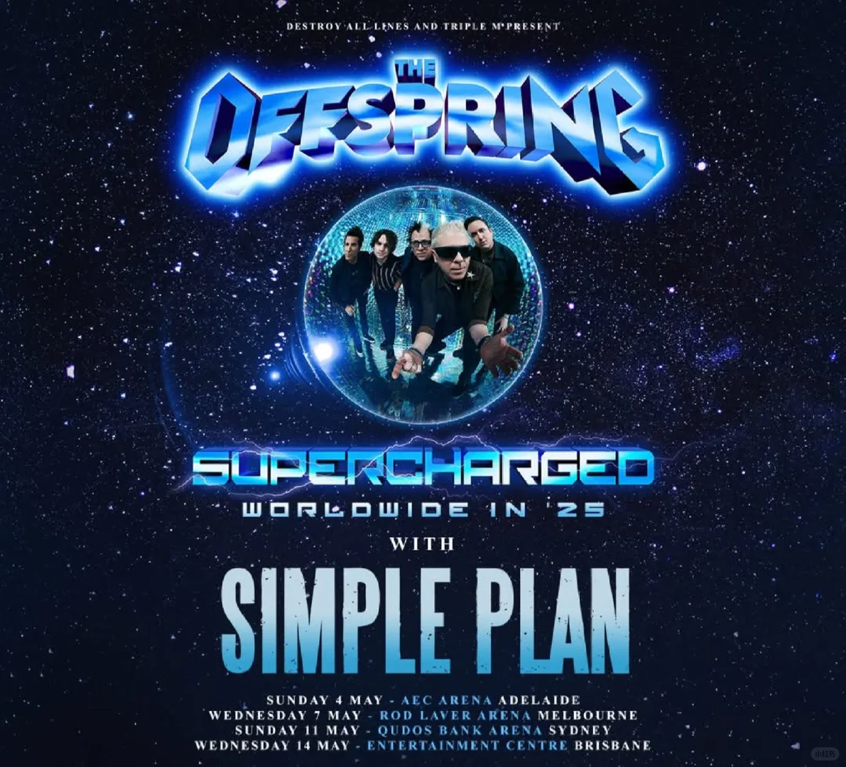 The Offspring: SUPERCHARGED Worldwide in '25