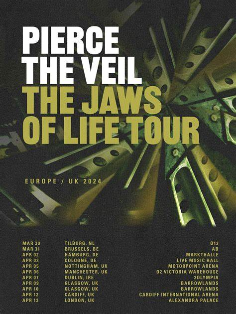 Pierce The Veil - I Can't Hear You World Tour