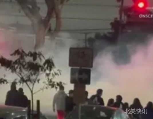 🚗街头炸场！长滩商店深夜被洗劫！