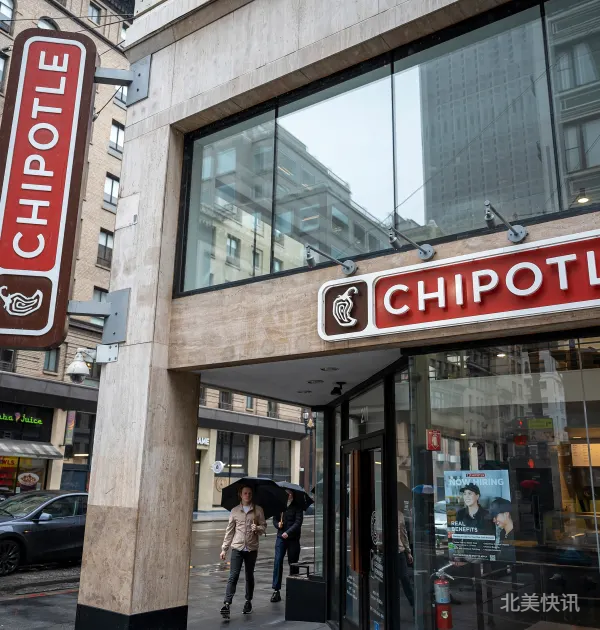 Chipotle下调全年业绩预期 客流量持续下滑拖累股价