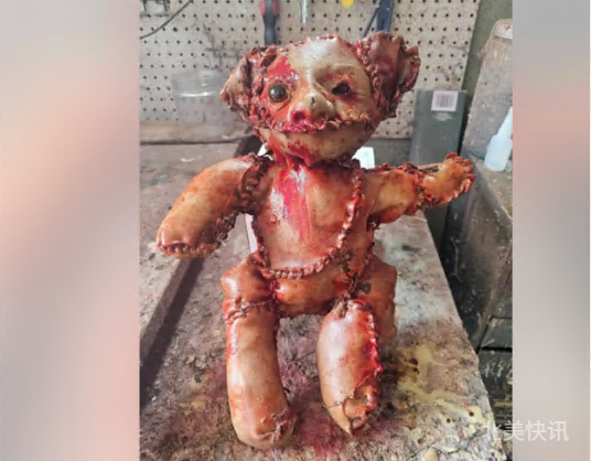 🧸惊！圣贝纳迪诺现“人皮泰迪熊”