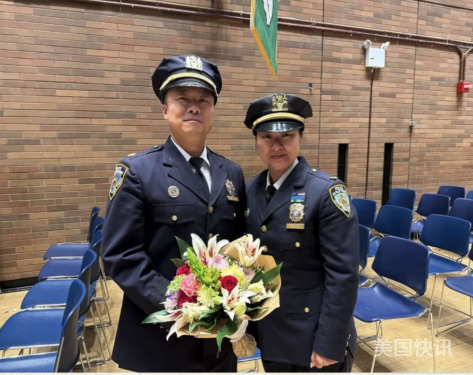 👮🏻‍♀️🎖️【两位亚裔警官晋升纽约警界高位！】