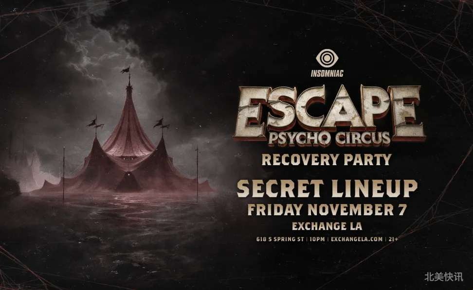 Escape: Psycho Circus Recovery Party (Secret Lineup)