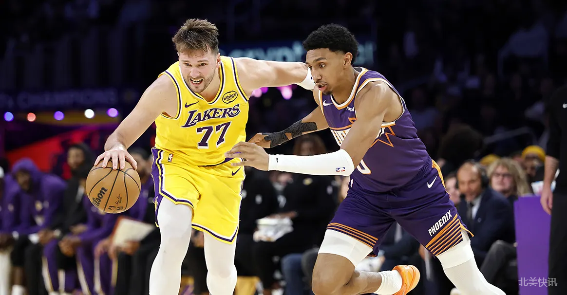 太阳125-108终结湖人7连胜 东契奇38+11难掩9失误