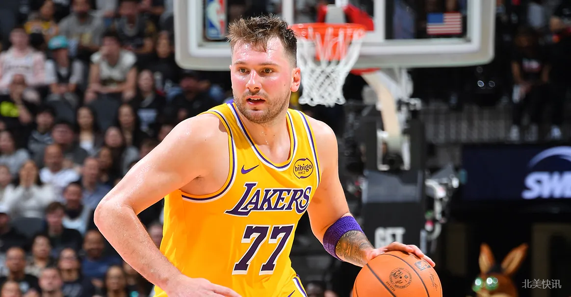 东契奇三双难救主！湖人残阵 91-107 不敌马刺