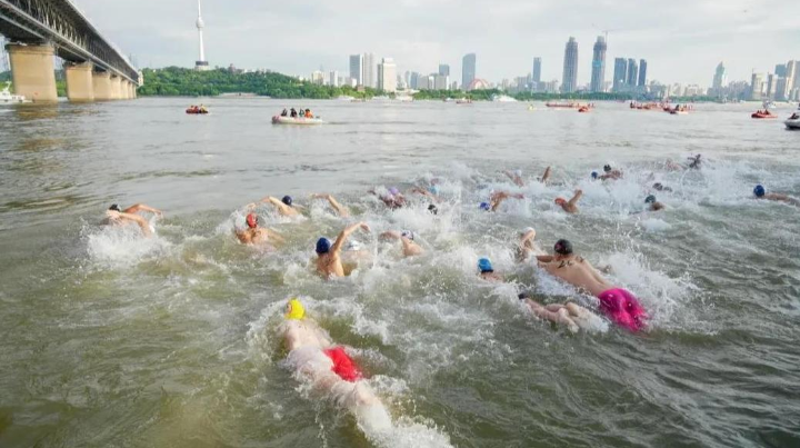 🏊 43岁副教授50分钟横渡长江！同济医生“握得稳手术刀，游得过长江”