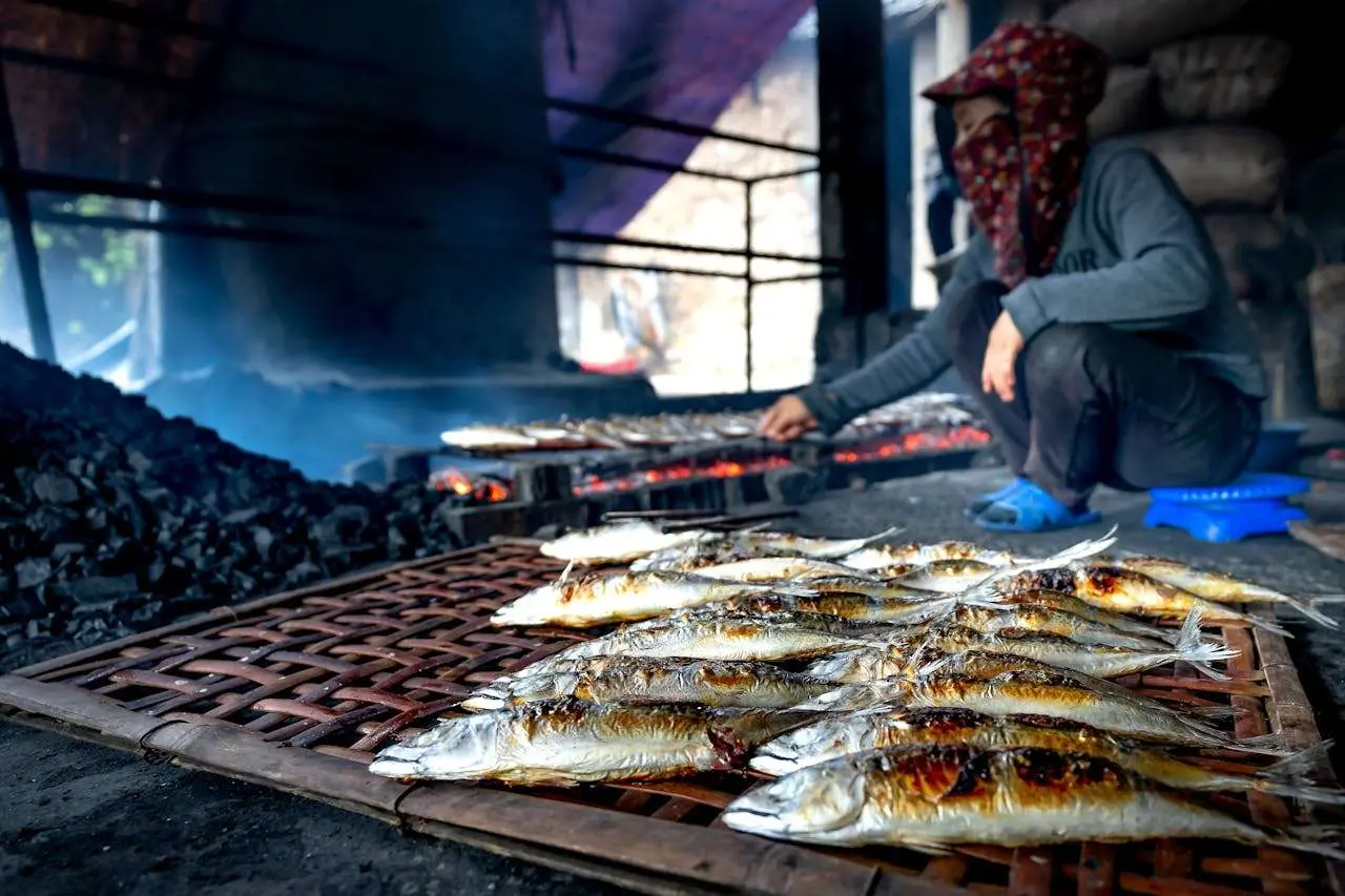 水滴英语小短文，用阅读记住10000单词（腌制类主题 smoked fish 熏鱼，高效记单词）