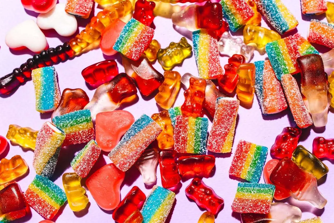 水滴英语小短文，用阅读记住10000单词（糖果主题 soft sweets 软糖，高效记单词）