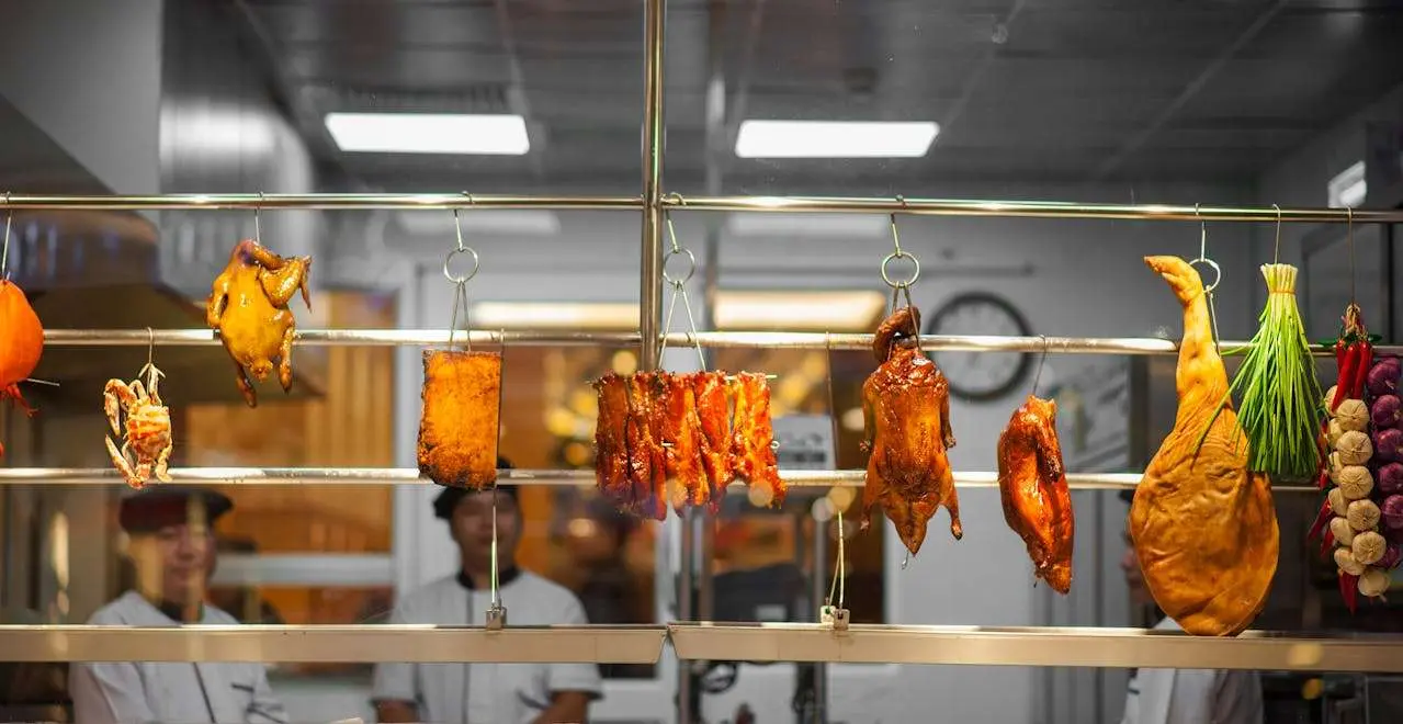 水滴英语小短文,用阅读记住10000单词（肉类主题meat hook肉钩,高效记单词）