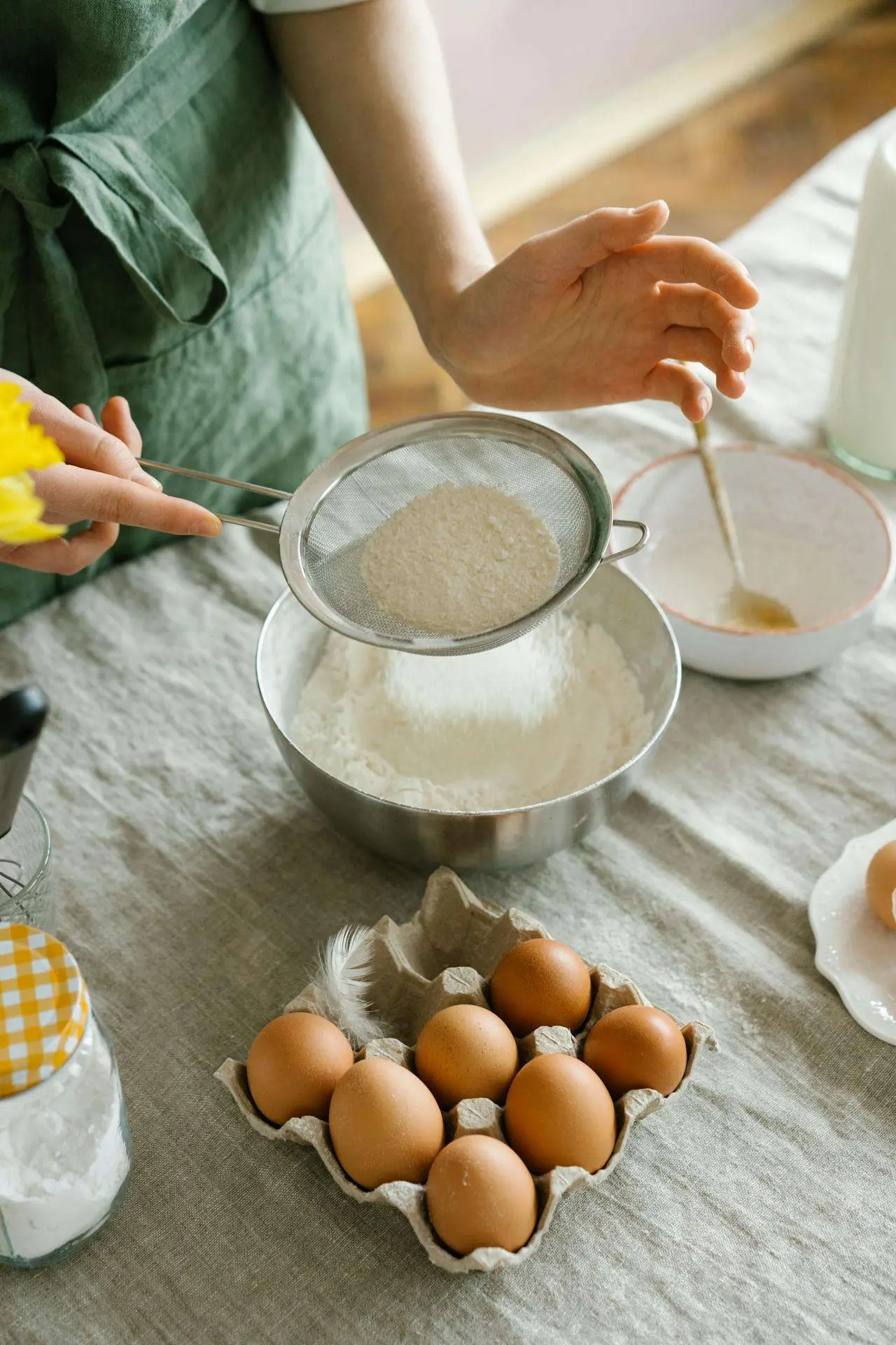 水滴英语小短文，用阅读记住10000单词（面粉类主题 Plain Flour 中筋面粉，高效记单词）