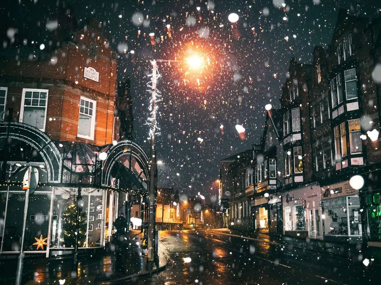  水滴英语美文阅读｜冬夜寂声 The Silence of a Winter Night (英语散文)