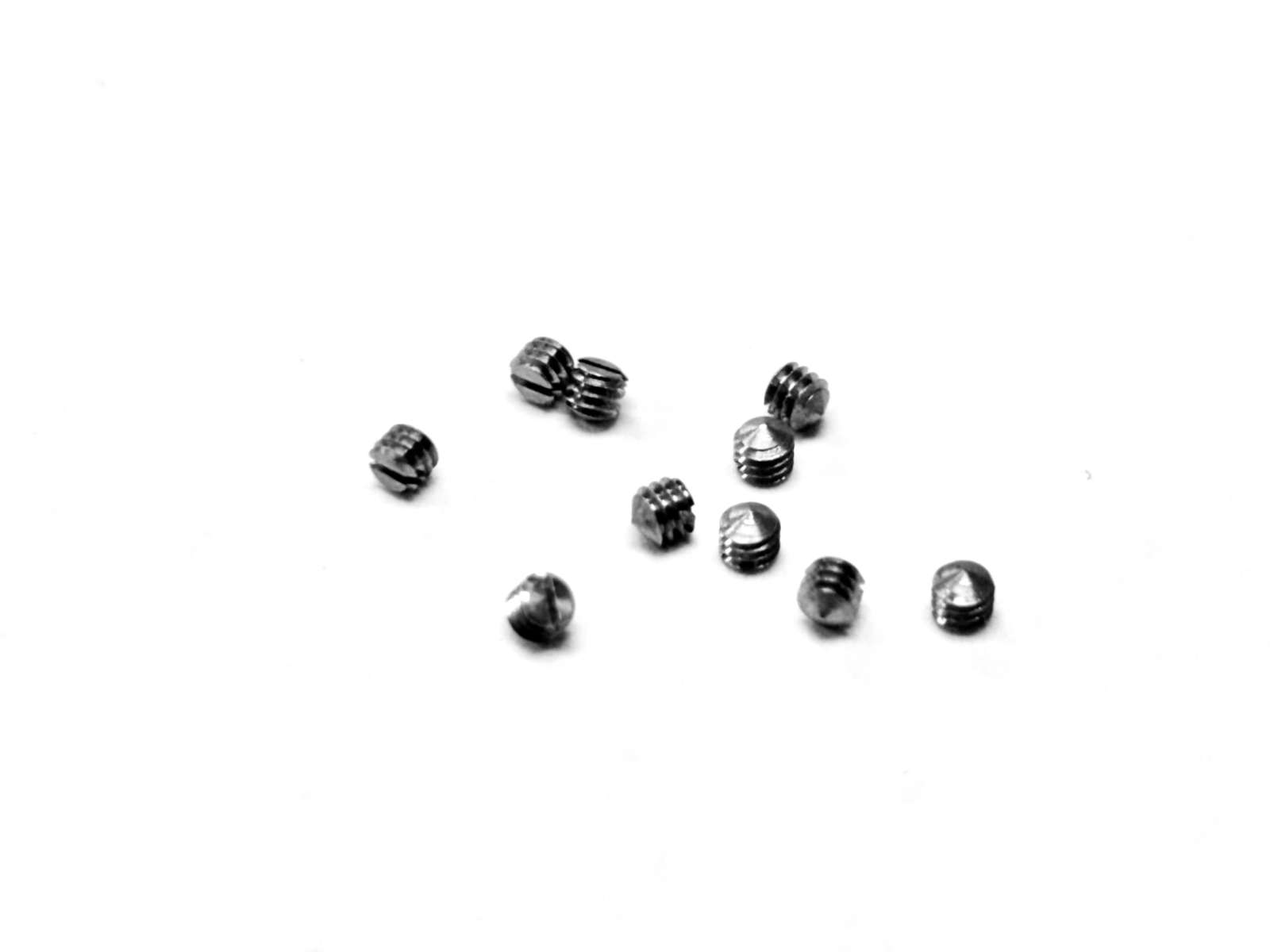 Cone Point Set Screw Slotted for Image Guide Center (2.0*0.40*2.0) / LACSC-014