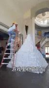 铲屎官无聊在家堆纸巾玩，就在大功告成时...心态崩了